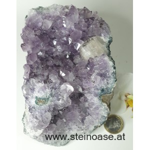 Amethyst Kristall mit Rosetten